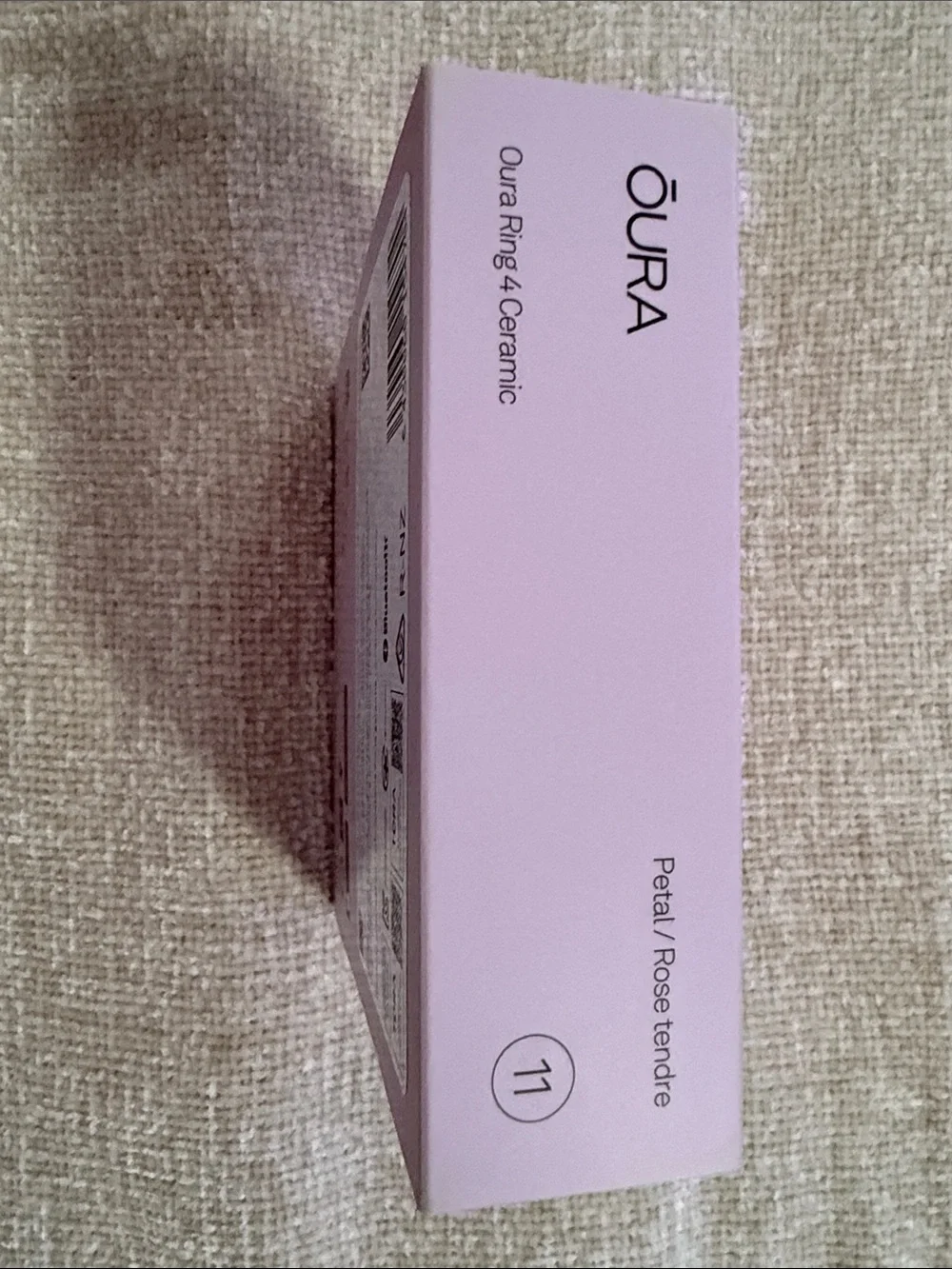 Oura Ring 4 Ceramic in Pink (Petal) - Size 11